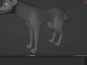 Noah Wolf 3D Model