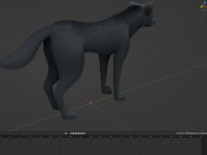 Noah Wolf 3D Model
