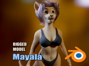 Mayala Anthro Leona Modelo 3D