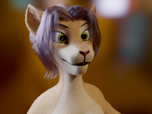 Mayala Anthro Lioness Modelo 3D