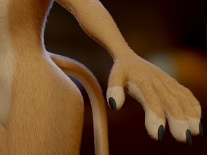 Mayala Anthro Lioness Modelo 3D
