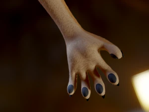 Mayala Anthro Lioness 3D Model