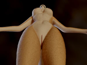 Mayala Anthro Lioness 3D Model