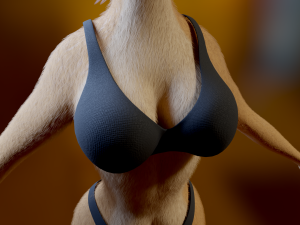 Mayala Anthro Lioness Modelo 3D