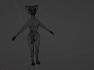 Mayala Anthro Lioness Modelo 3D
