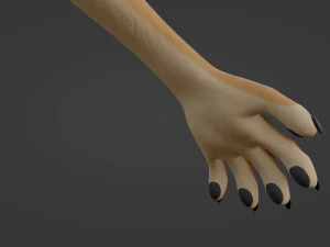 Mayala Anthro Lioness 3D Model