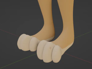 Mayala Anthro Lioness 3D Model