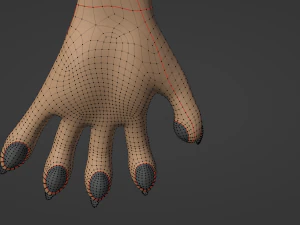 Mayala Anthro Lioness 3D Model