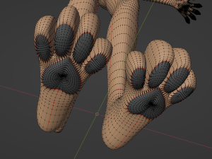 Mayala Anthro Lioness Modelo 3D