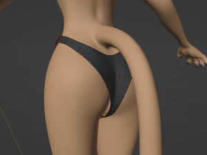 Mayala Anthro Lioness 3D Model