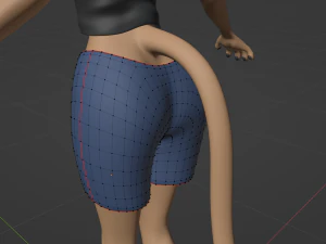 Mayala Anthro Lioness 3D Model