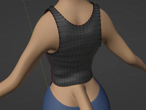 Mayala Anthro Lioness 3D Model