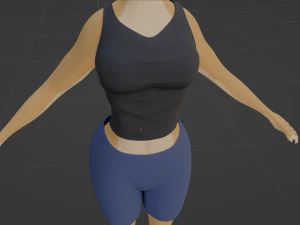 Mayala Anthro Lioness 3D Model