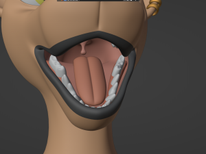 Mayala Anthro Lioness Modelo 3D