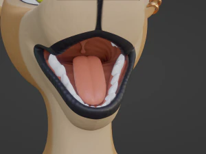 Mayala Anthro Lioness 3D Model