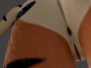 Tess Anthro Tiger 3D Model