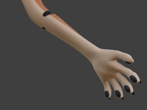 Tess Anthro Tiger 3D Model