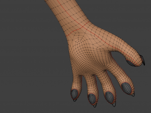 Tess Anthro Tiger 3D Model
