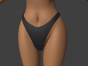 Tess Anthro Tiger 3D Model