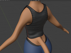 Tess Anthro Tiger 3D Model
