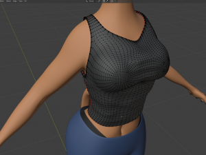 Tess Anthro Tiger 3D Model