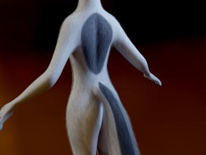 Koda Anthro Wolf 3D Модель