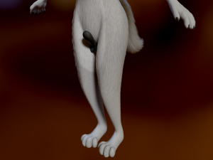Koda Anthro Wolf 3D Модель