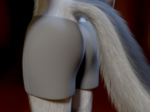 Koda Anthro Wolf 3D Модель