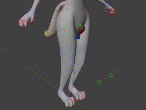 Koda Anthro Wolf 3D Модель