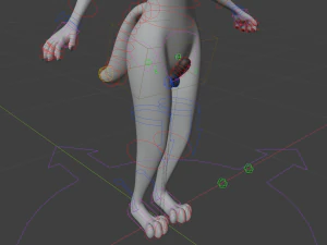 Koda Anthro Lupo Modello 3D