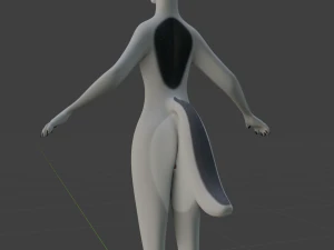 Koda Anthro Lupo Modello 3D