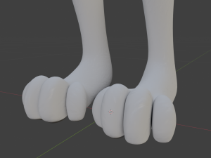 Koda Anthro Wolf 3D Модель
