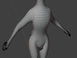 Koda Anthro Wolf 3D Модель