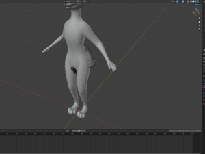 Koda Anthro Wolf 3D Модель