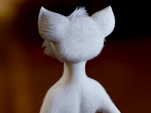 Victor Anthro Wolf 3D Model
