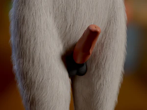 Victor Anthro Wolf 3D Model