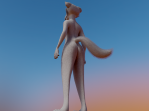 Victor Anthro Wolf 3D 모델
