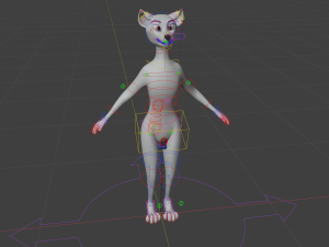 Victor Anthro Wolf 3D 모델