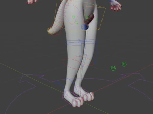 Victor Anthro Wolf 3D Model
