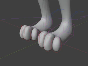 Victor Anthro Wolf 3D Model