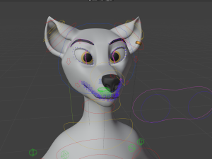 Victor Anthro Wolf 3D 모델