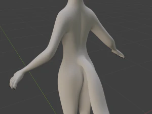 Victor Anthro Wolf 3D Model