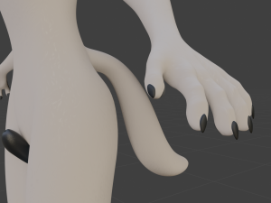 Victor Anthro Wolf 3D 모델