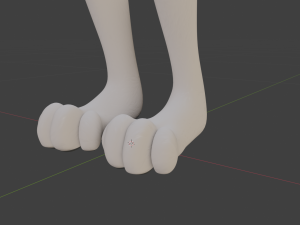 Victor Anthro Wolf 3D 모델