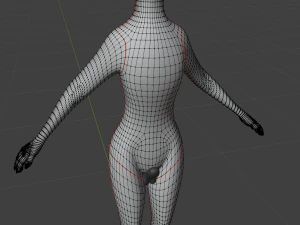 Victor Anthro Wolf 3D Model