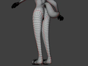 Victor Anthro Wolf 3D Model
