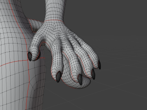 Victor Anthro Wolf 3D 모델