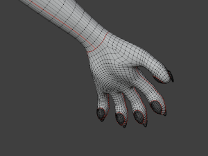Victor Anthro Wolf 3D 모델