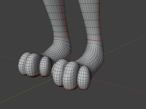 Victor Anthro Wolf 3D 모델
