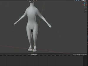 Victor Anthro Wolf 3D Model